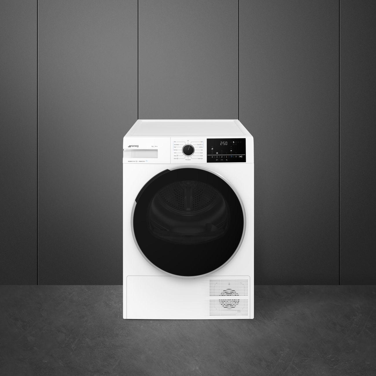 Sušička s tepelným čerpadlem DNP82SEIN, 8 kg, 15 programů, bílá