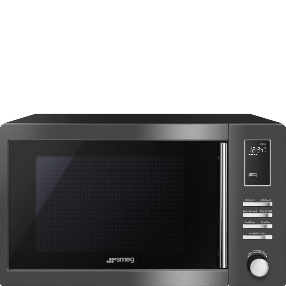 Volně stojicí mikrovlnná trouba MOE25, 6 funkcí, objem 26 l, černá