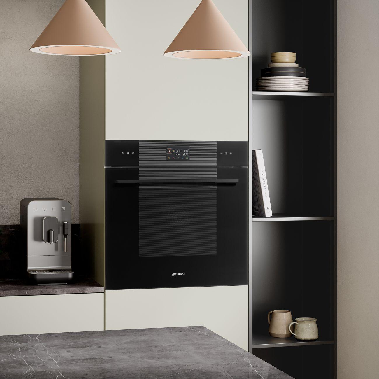 Vestavná multifunkčn trouba řady Linea, SO6102M2B3, 60 cm, Černá