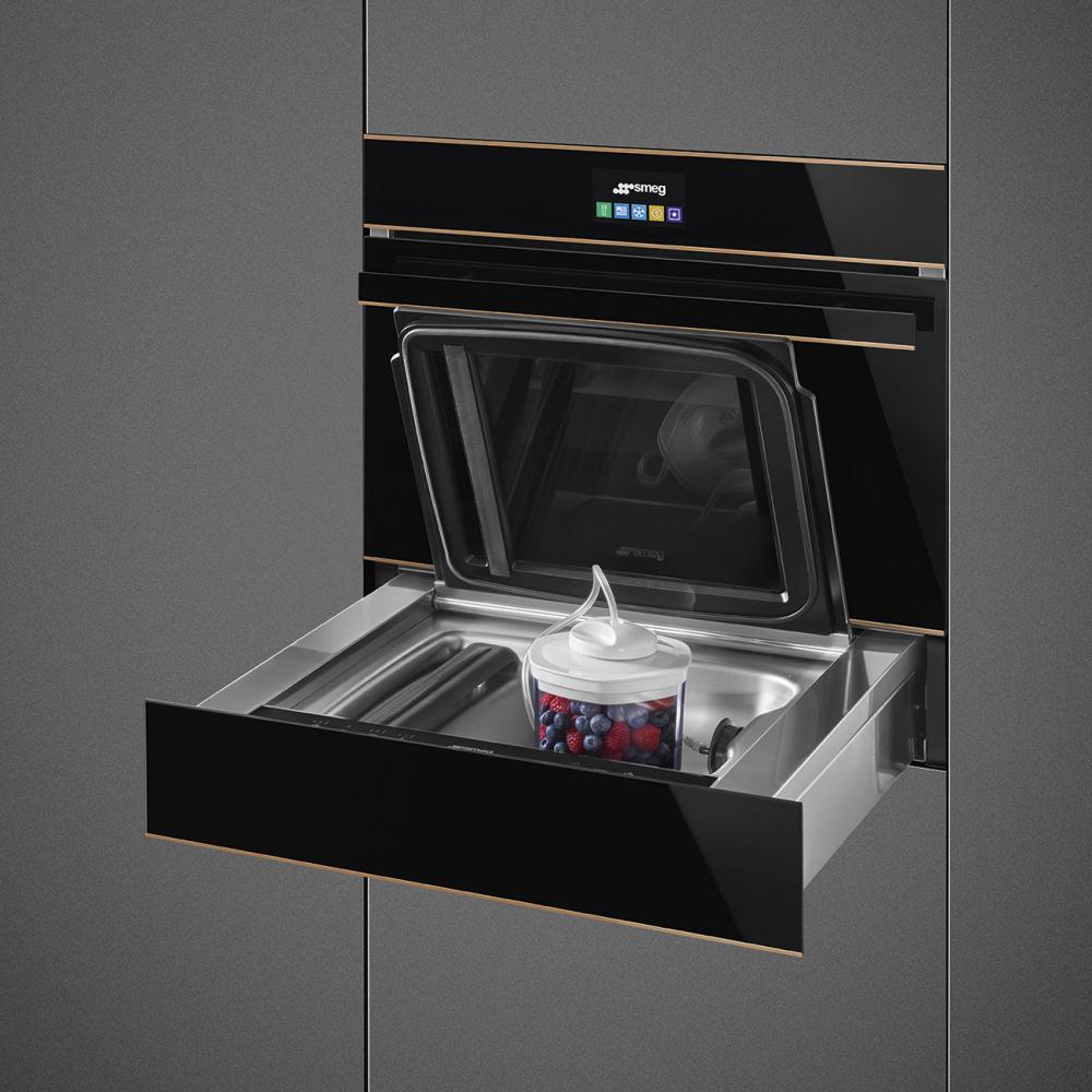 Vakuovací Zásuvka Dolce Stil Novo, 60 x 15 cm (šxv), CPV615NR, černá