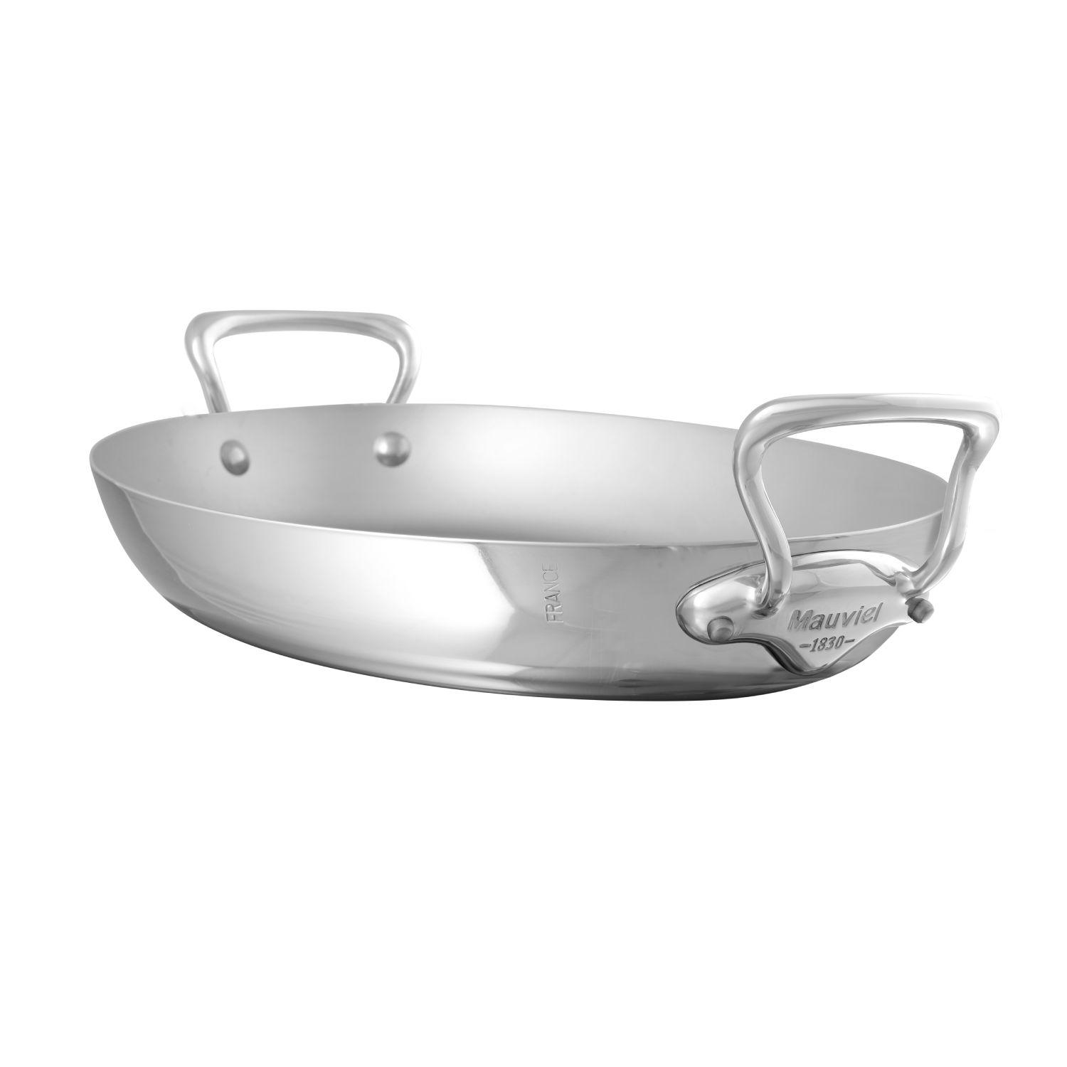Nerezová oválná pánev M’Cook, 45 x 35 cm
