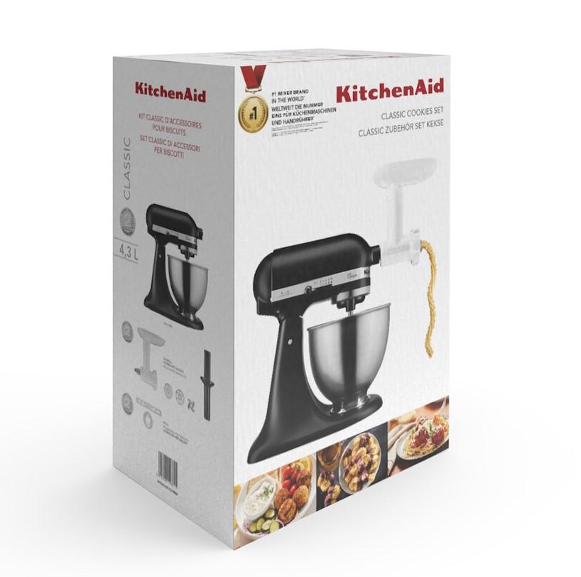 KitchenAid BUNDLECLASSICCOOKIEBM (5K45SSEBM+5KSMFGA+KCCA) (EOL)
