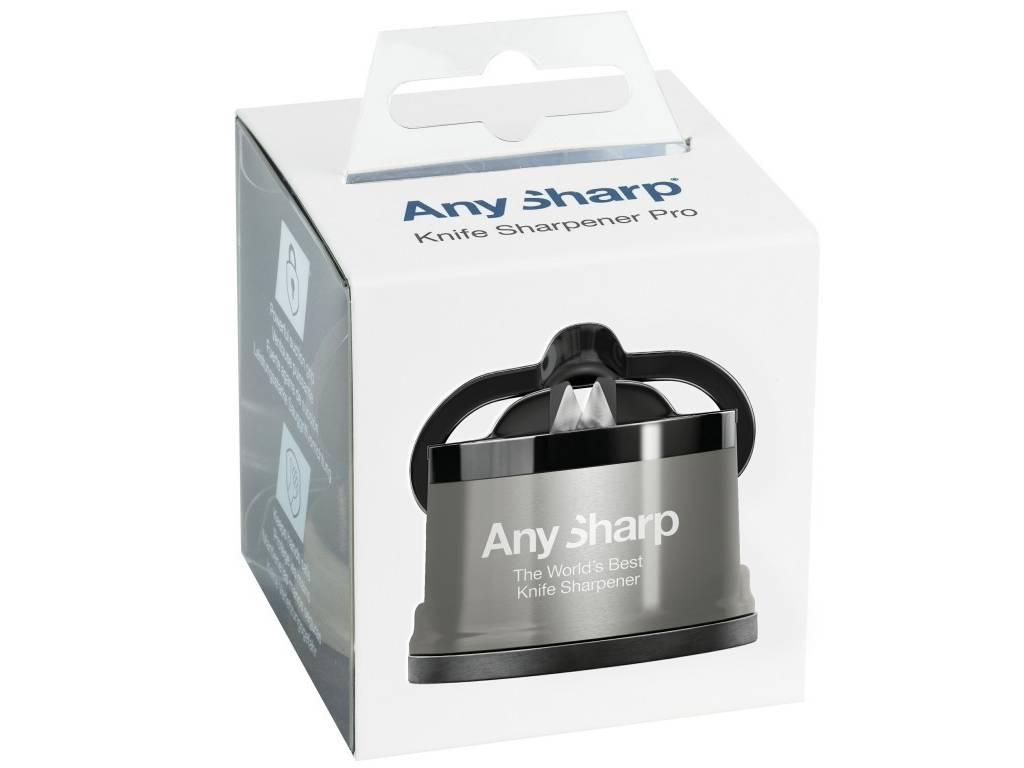 Brousek na nože Pro s celokovovým tělem, červený