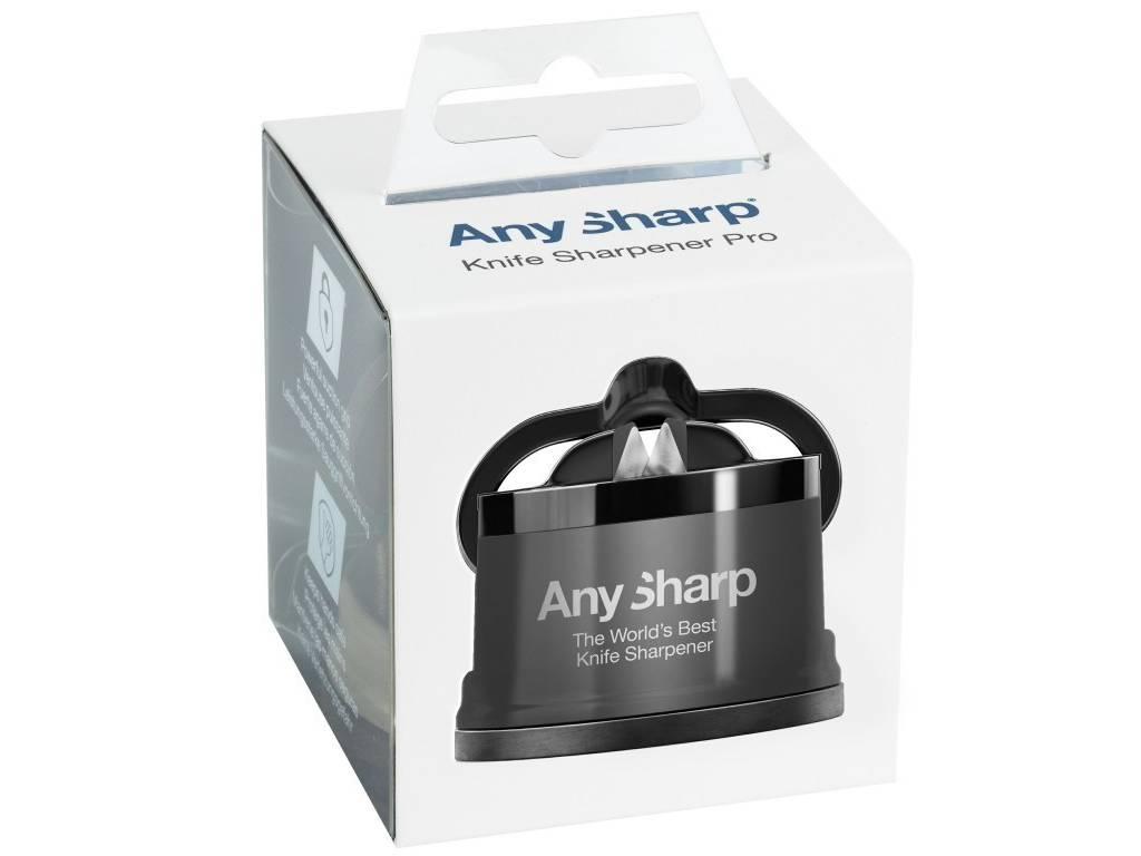 Brousek na nože Pro s celokovovým tělem, červený