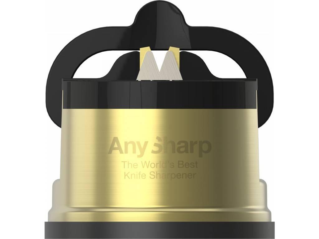 Brousek na nože Pro Chefs s celokovovým tělem, duhový (metalická barva)