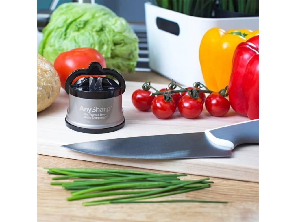 Brousek na nože Pro Chefs s celokovovým tělem, duhový (metalická barva)