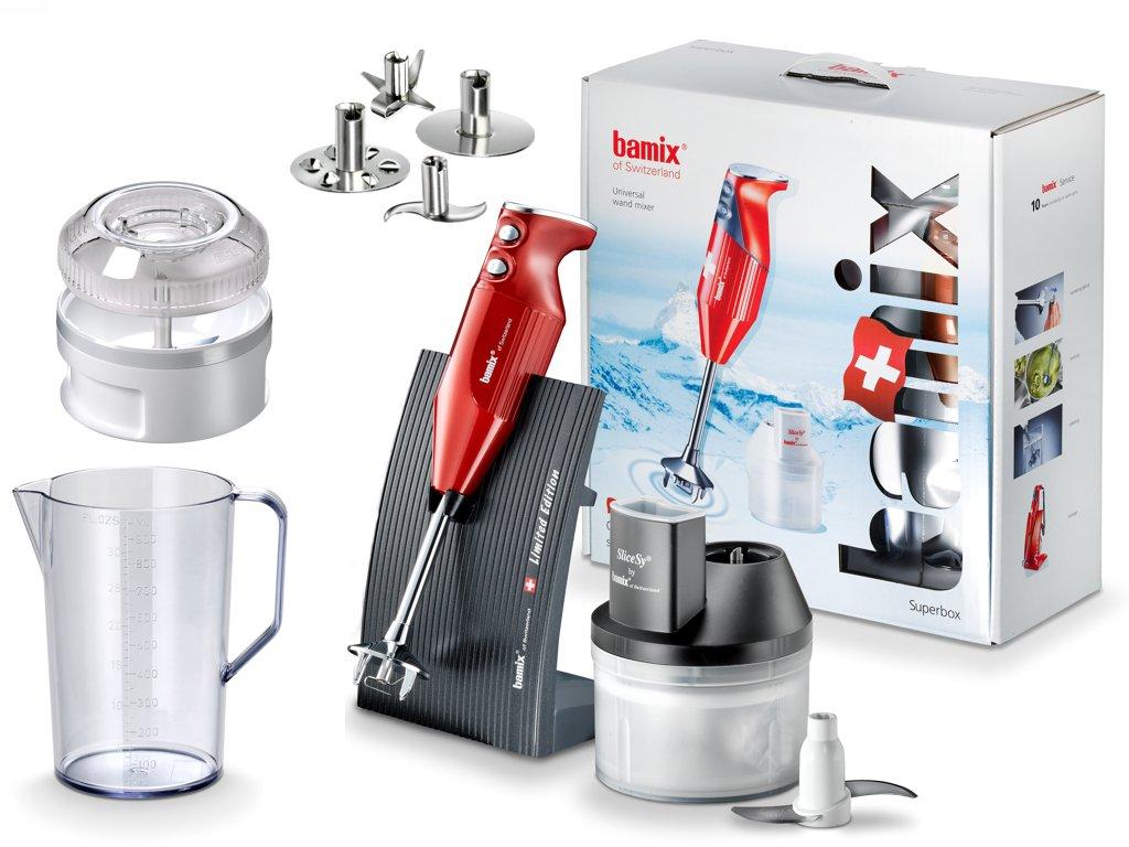 Bamix SuperBox metal červený  (EOL)