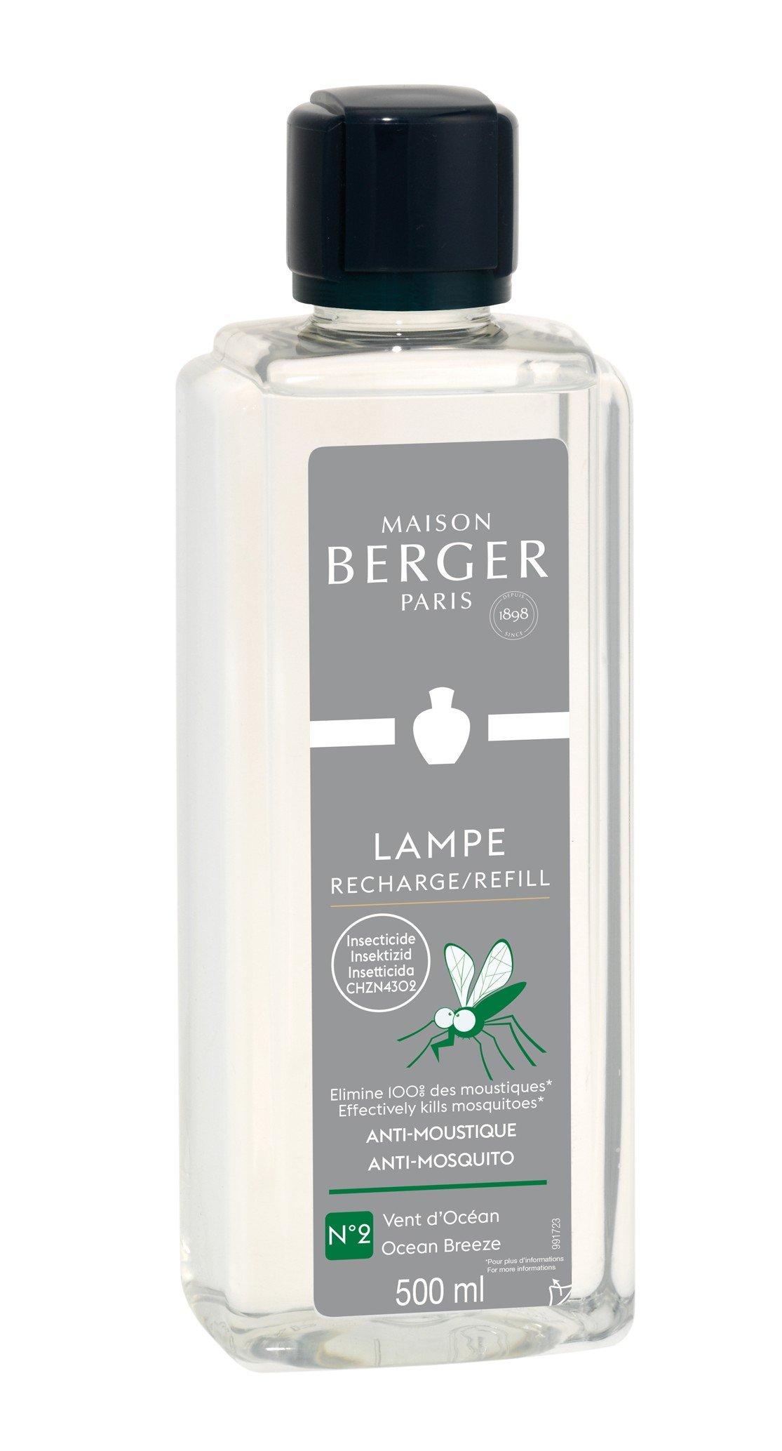 BERGER Anti-mosquito Vent d'Océan/vůně oceánu proti komárům náplň do lamp 0,5l