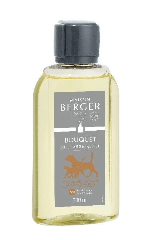 Náplň do Difuzéru Proti zvířecímu zápachu – Květinovo-citrusová vůně, 200 ml