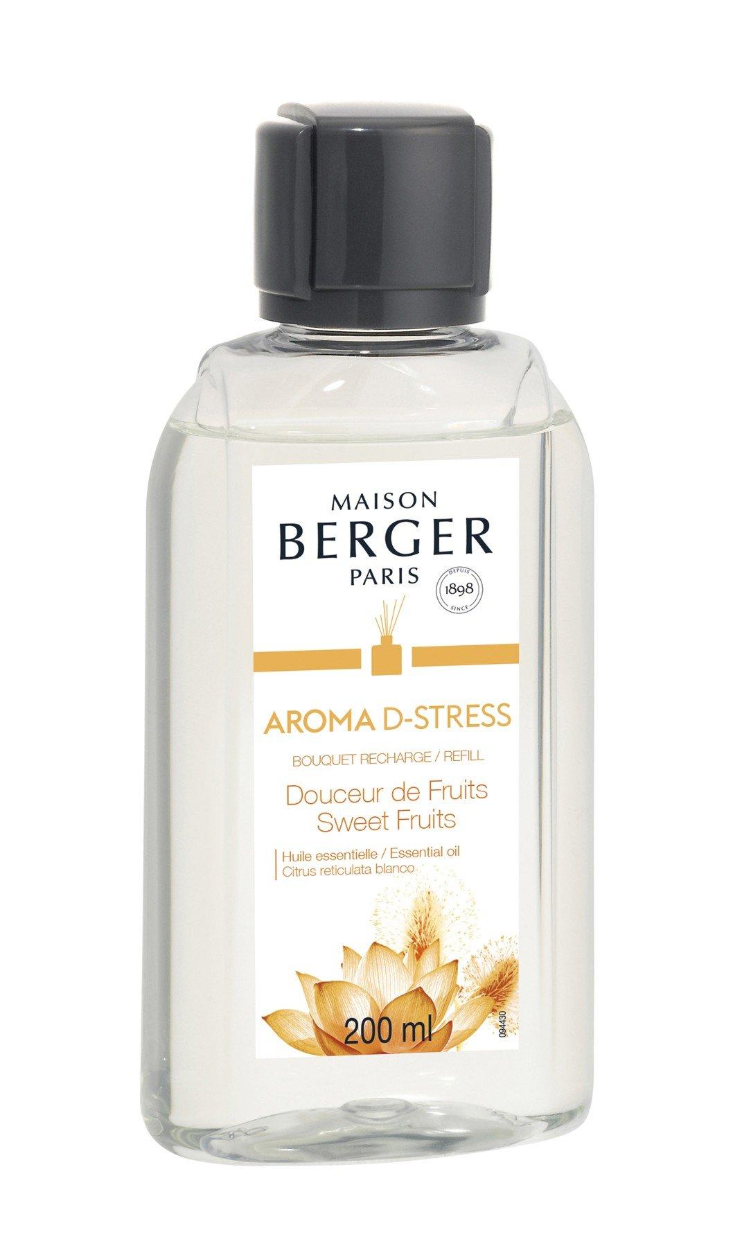 BERGER Aroma D-Stress Sweet Fruits/Sladké ovoce náplň do difuzéru 0,2l (EOL)