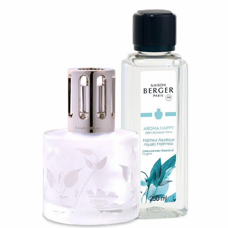 BERGER Aroma Happy Aquatic Freshness / Svěžest vody lampa + náplň 250ml(EOL)