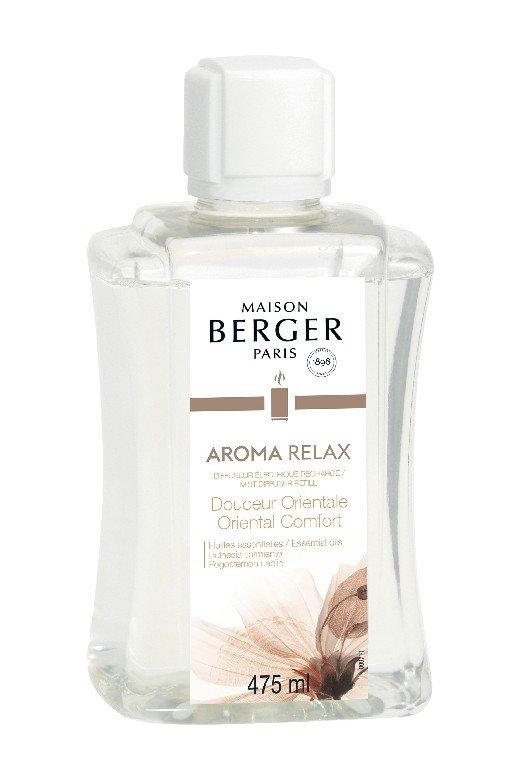 BERGER Aroma Relax Oriental Comfort/Sladký orient náplň do el. dif. 0,475l