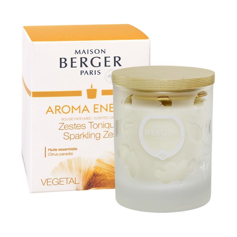 BERGER Aroma Sparkling zest/Čerstvé tonikum svíčka 180g