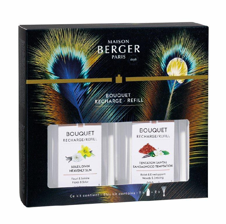 BERGER C4 Etincelle Duopack náplň Božské slunce/Pokušení santalového dřeva 2x200ml (EOL)