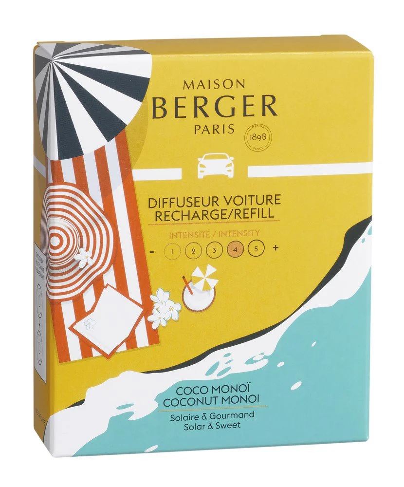 BERGER CAR 2 náhr. náplně Blissful - Coco Monoi (EOL)