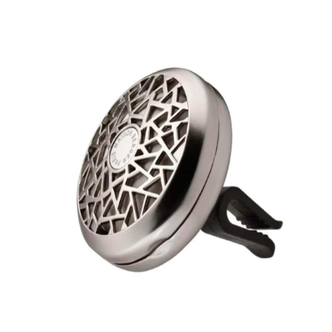 BERGER CAR difuzér do auta Aroma s náplní Sparkling zest/Čerstvé tonikum chromový