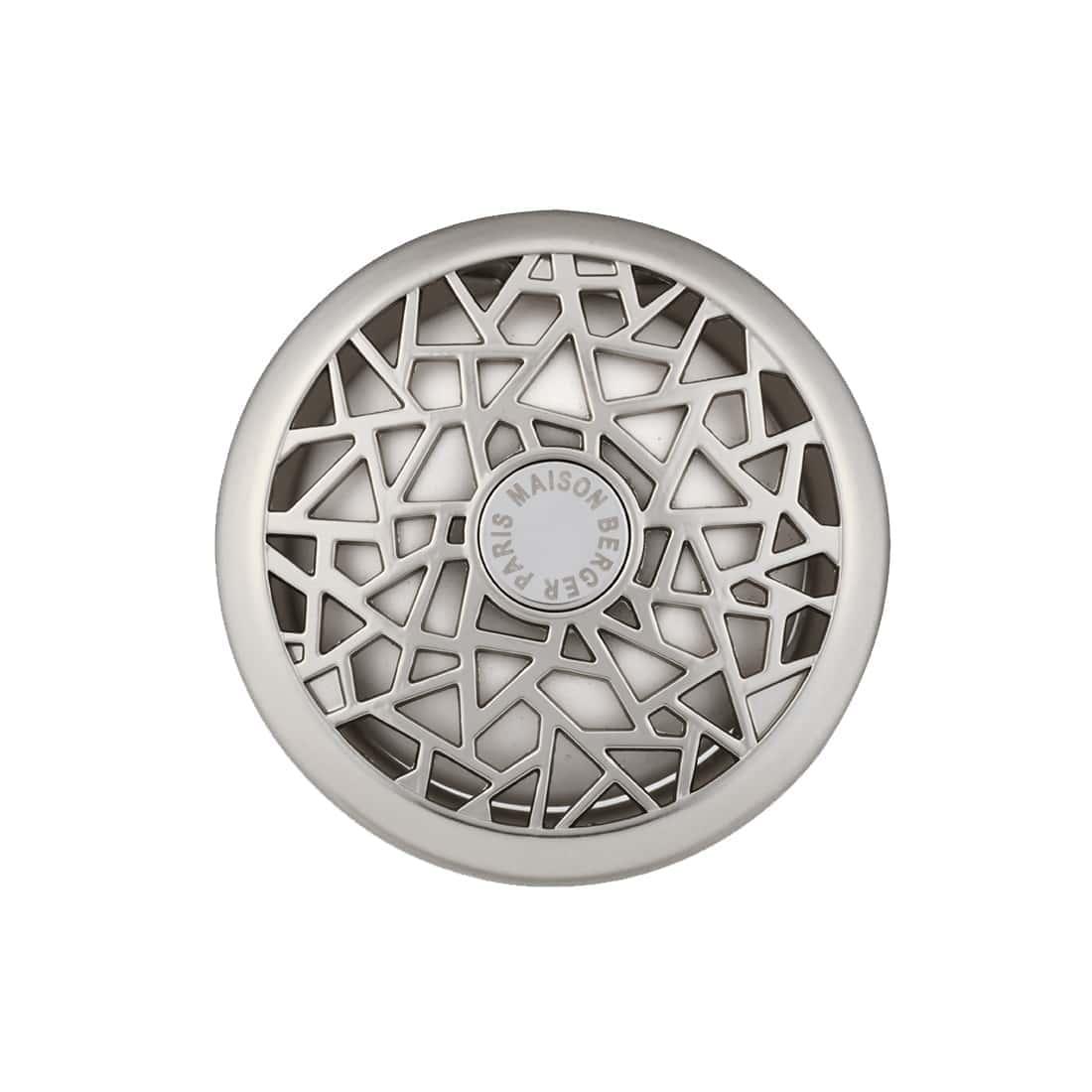 BERGER CAR difuzér do auta Aroma s náplní Sparkling zest/Čerstvé tonikum chromový