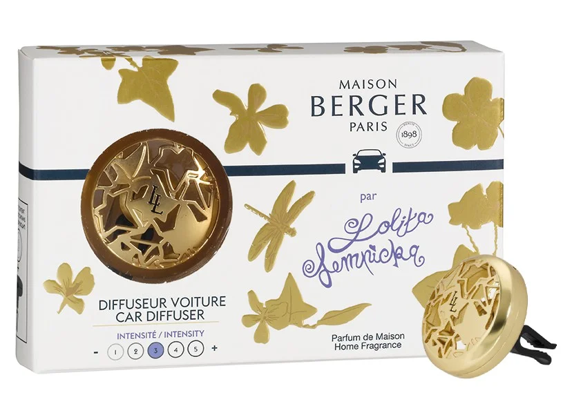 BERGER CAR difuzér do auta Lolita s náplní Lolita Lempicka zlatý