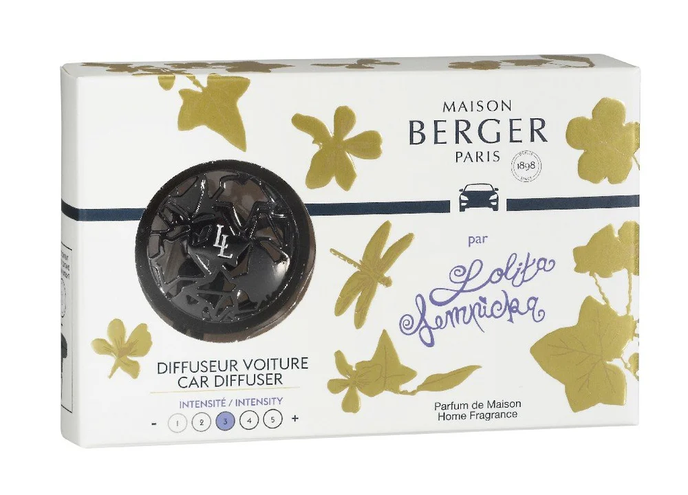 BERGER CAR difuzér do auta Lolita s náplní Lolita Lempicka černý