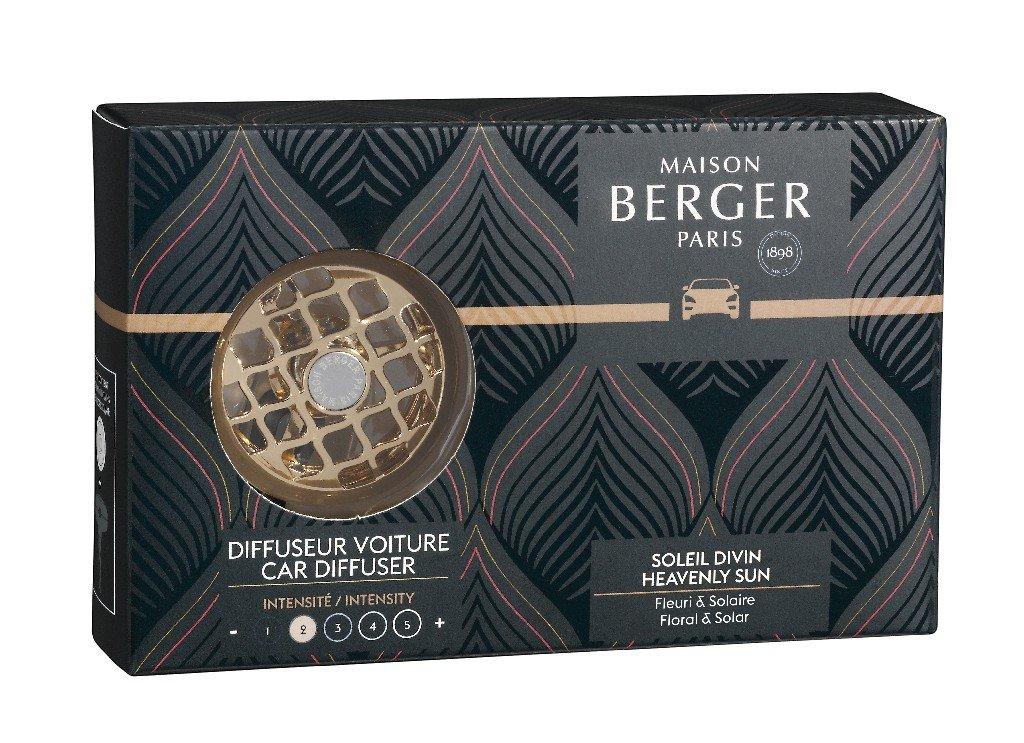 BERGER CAR difuzér do auta Resonance s náplní Heavenly Sun/Božské slunce matný(EOL)