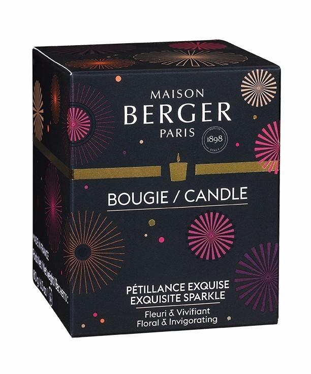 BERGER Cercle svíčka Intenzivní třpyt 180 g švestková