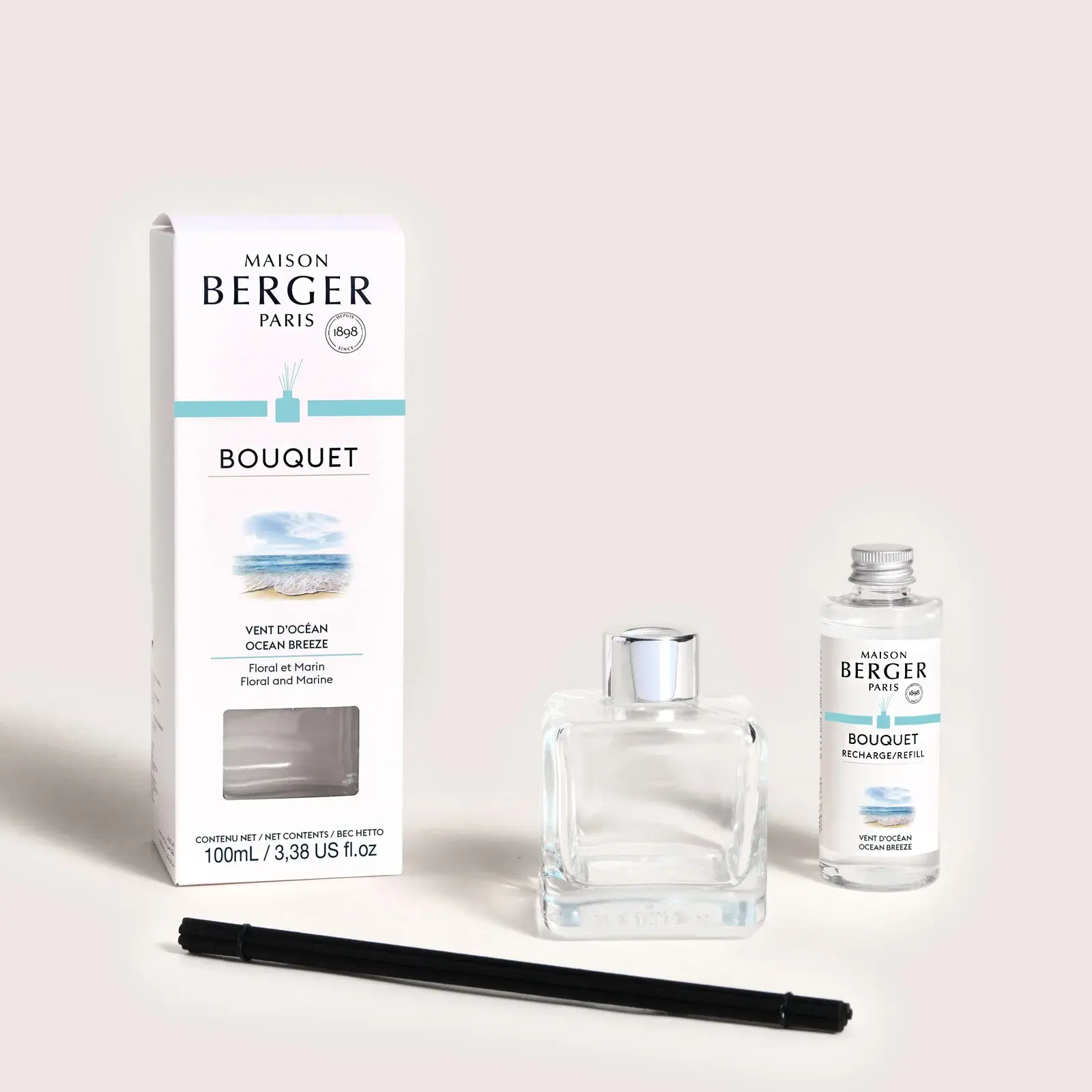 Aroma difuzér Cube + náplň Vůně oceánu 100 ml