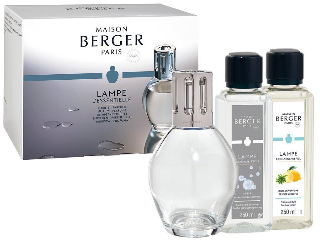 BERGER Essentiele Oval set Kúra z Verbeny 0,25l + Neutral 0,25l transparentní (EOL)