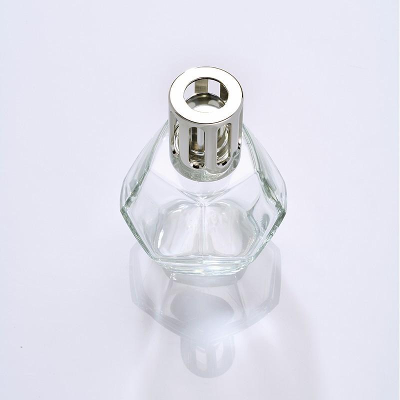 BERGER Geometry lampa transparentní + 250 ml Kůra z Verbena (EOL)