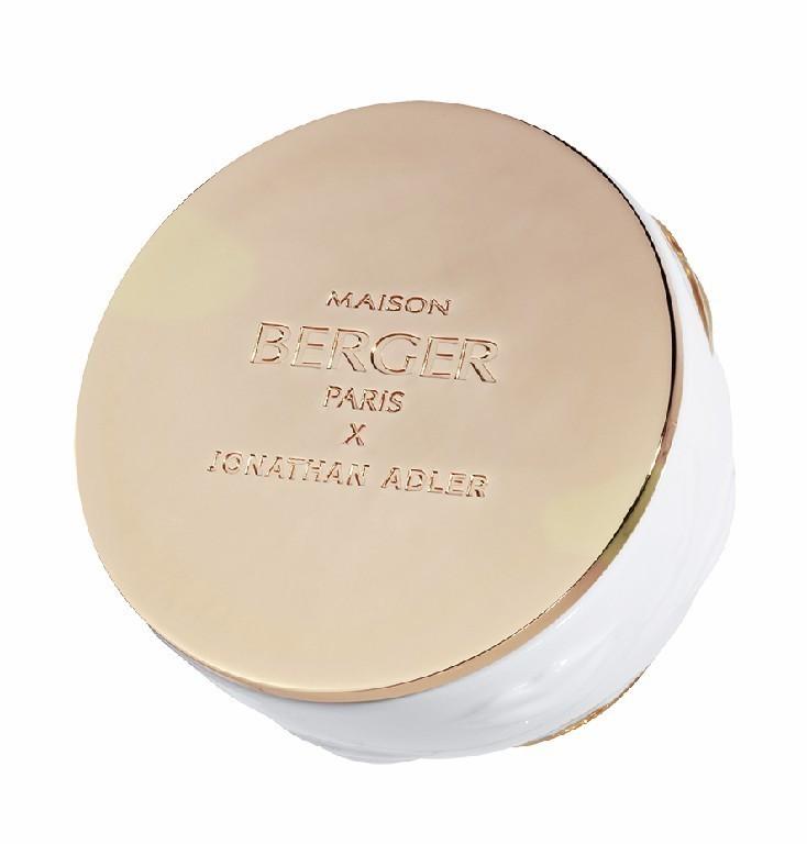 BERGER J. Adler Muse svíčka Císařský zelený čaj 300g bílá (EOL)