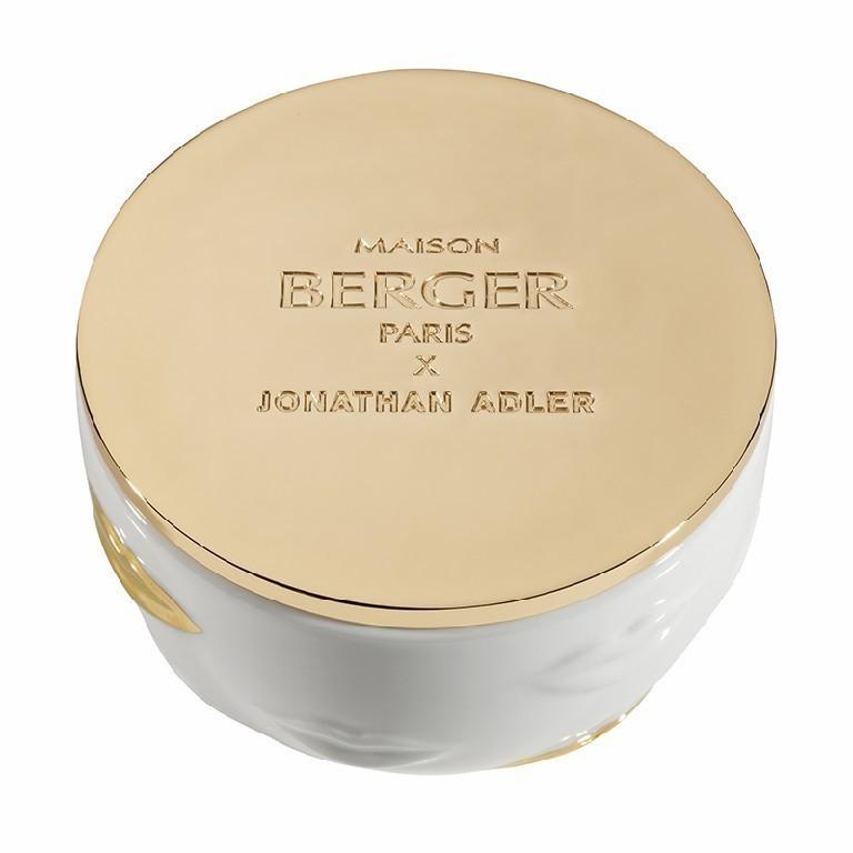 BERGER J. Adler Muse svíčka Císařský zelený čaj 300g bílá (EOL)