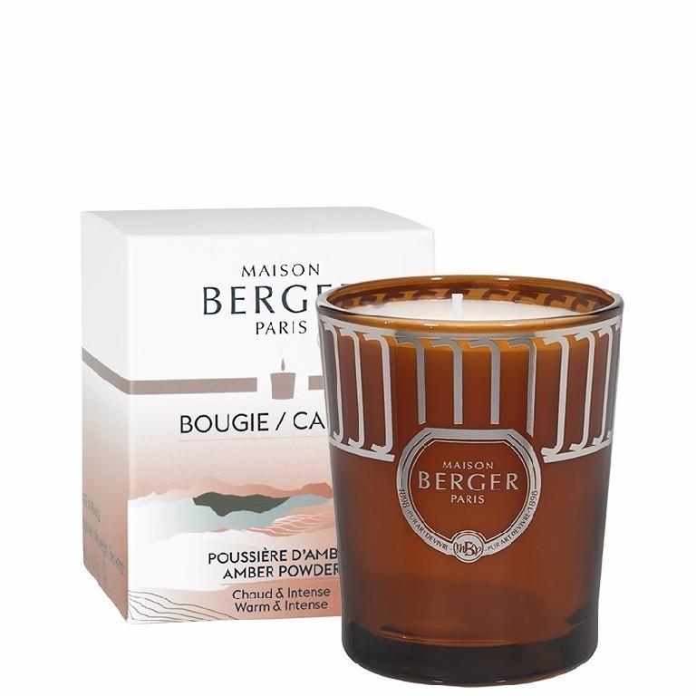 BERGER Land svíčka Ambrový prach 180g terakota (C12021) (EOL)