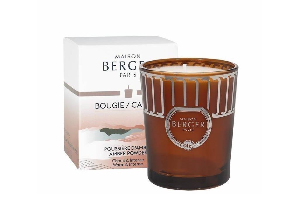 BERGER Land svíčka Ambrový prach 180g terakota (C12021) (EOL)