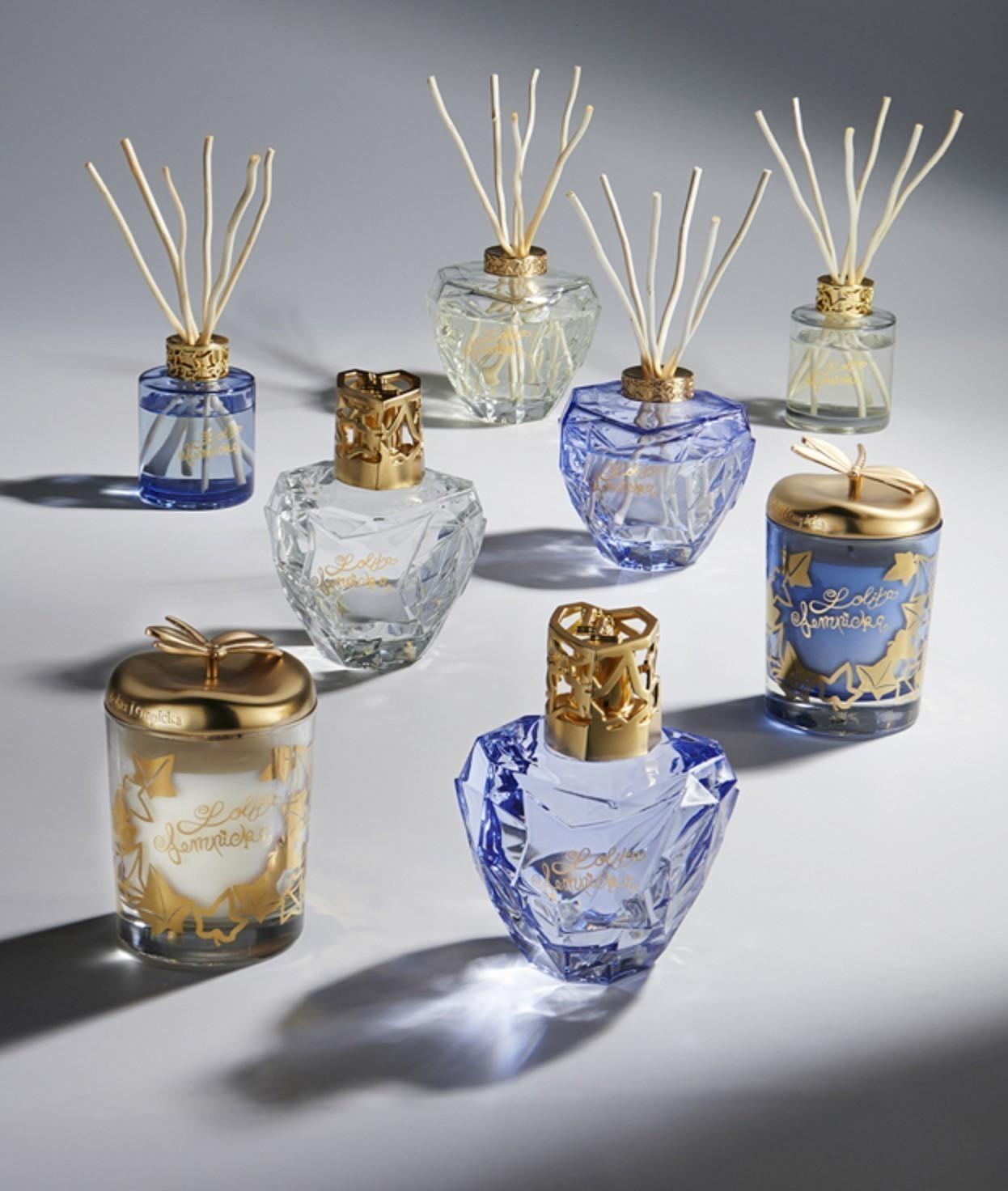 BERGER Lolita Lempicka mini duo difuzér 0,08l + svíčka 80g fialová  (EOL)