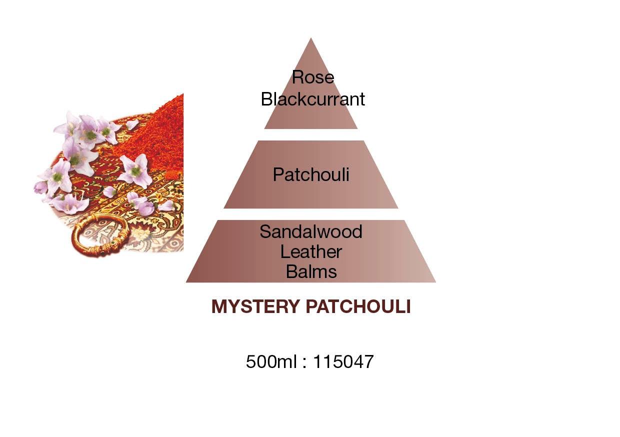 BERGER Mystery Patchouli/Tajemné pačuli náplň do lamp 0,5l