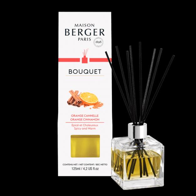 BERGER Orange Cinnamon / Pomeranč a skořice difuzér s náplní kostka 125ml (EOL)