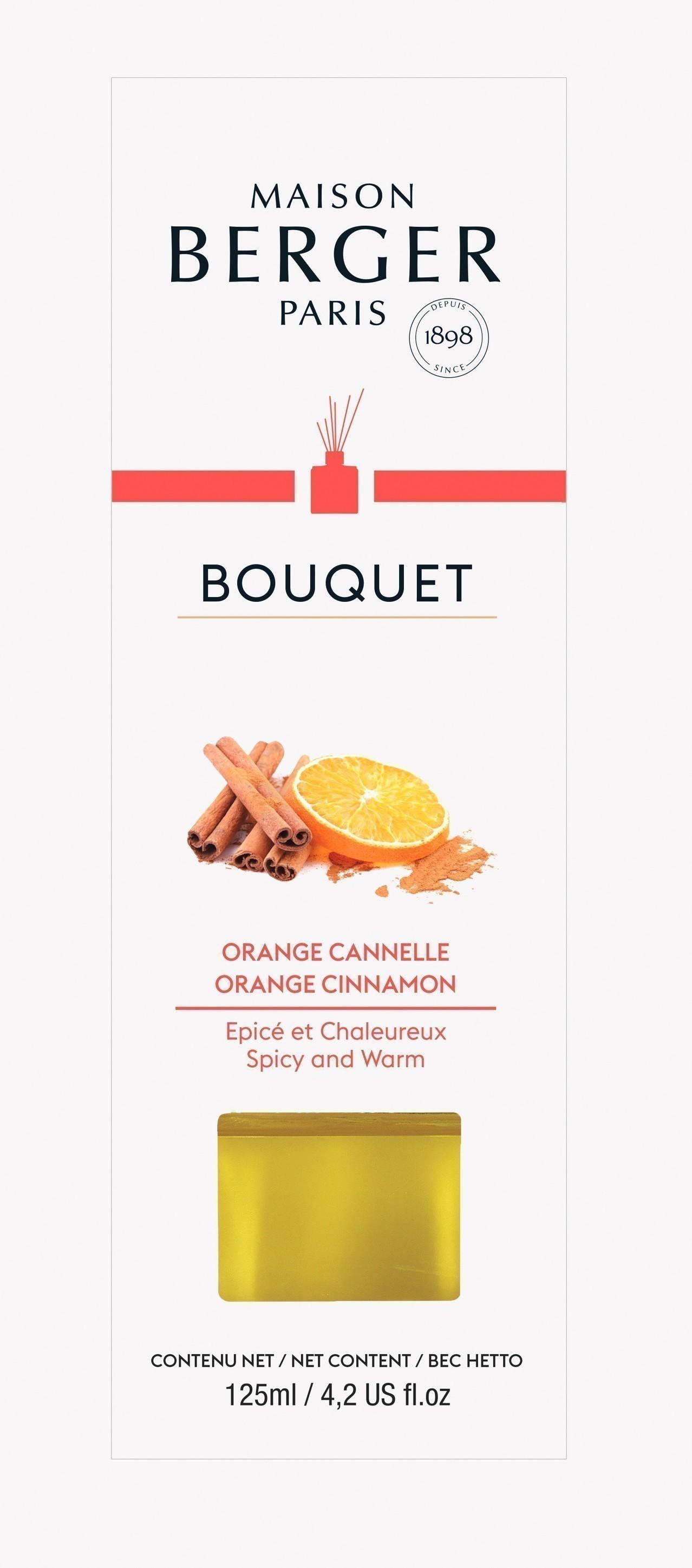 BERGER Orange Cinnamon / Pomeranč a skořice difuzér s náplní kostka 125ml (EOL)