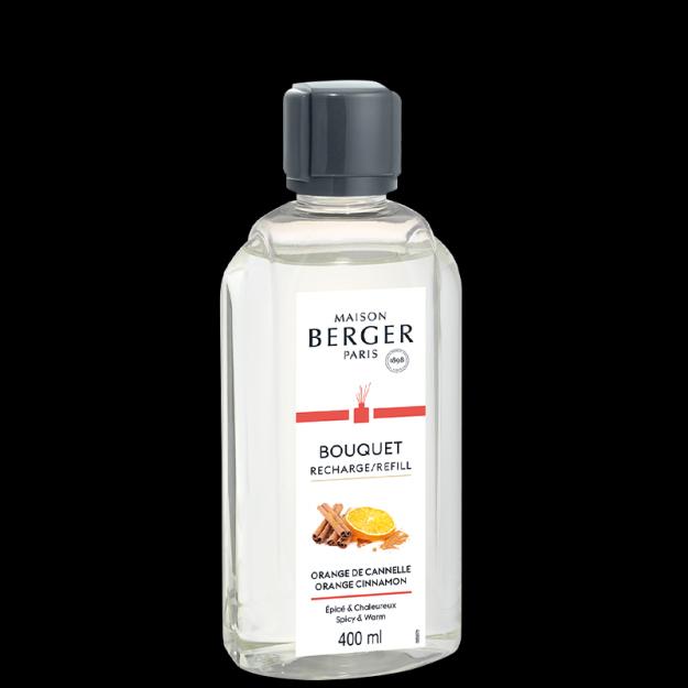 BERGER Orange Cinnamon/Pomeranč a skořice náplň do difuzéru 0,4l (EOL)