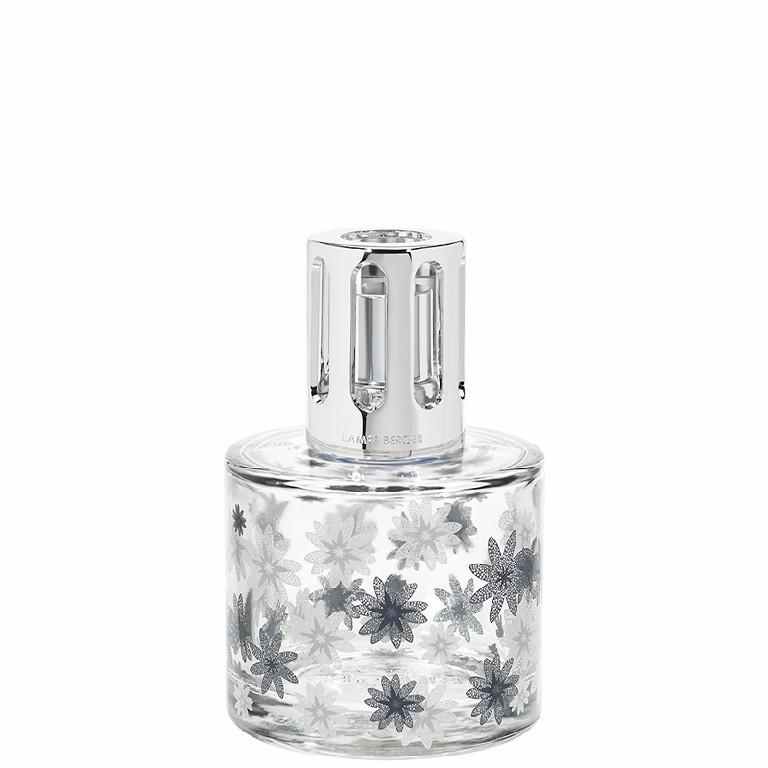 BERGER Pure floral lampa transparentní dokór + Vzácný Jasmín 250ml (C22021)