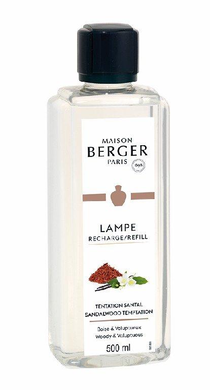 BERGER Sandalwood Temptation / Pokušení santalového dřeva náplň do lamp 0,5l (EOL)