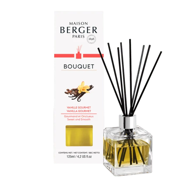 BERGER Vanilla Gourmet/Gurmánská vanilka difuzér s náplní kostka 0,125l  (EOL)