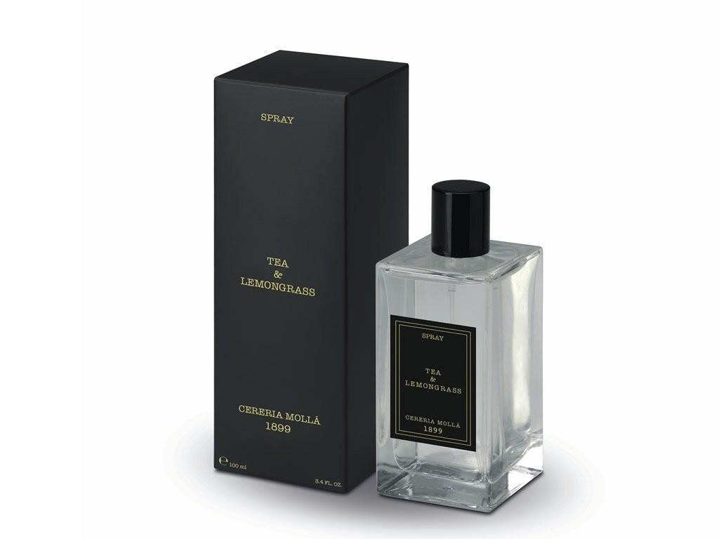 CERERIA MOLLA Boutique spray Tea and Lemongrass 0,1l černý (EOL)