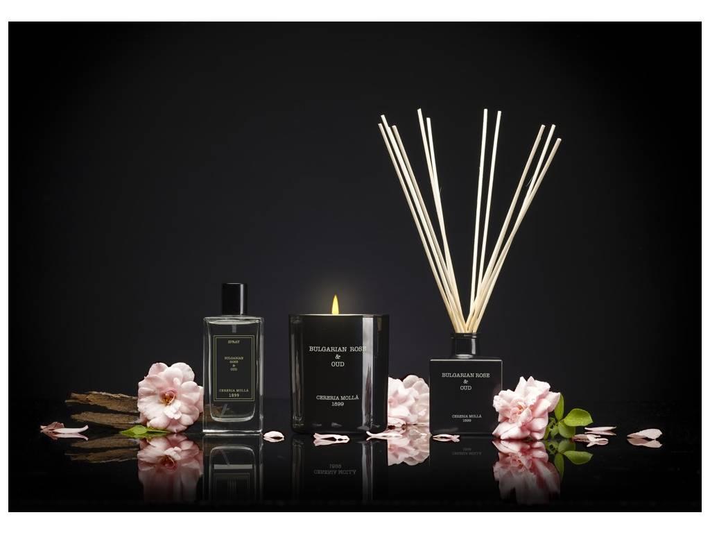 CERERIA MOLLA Boutique náplň do difuzéru Bulgarian Rose & Oud 0,2l černá (EOL)