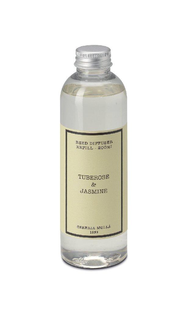 CERERIA MOLLA Boutique náplň do difuzéru Tuberose & Jasmine 0,2l krémová (EOL)