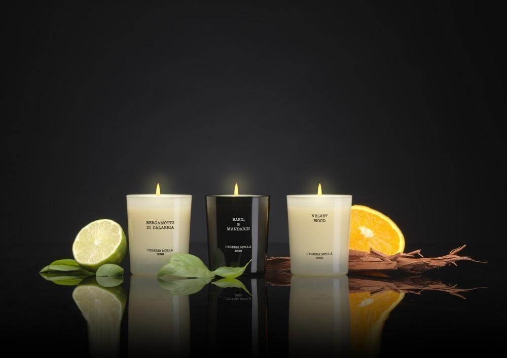 CERERIA MOLLA Boutique svíčka Bergamotto di Calabria 230g krémová (EOL)