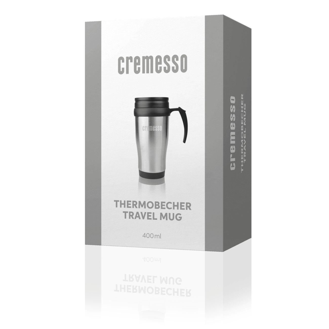 Nerezový cestovní termohrnek, 0,4 l 