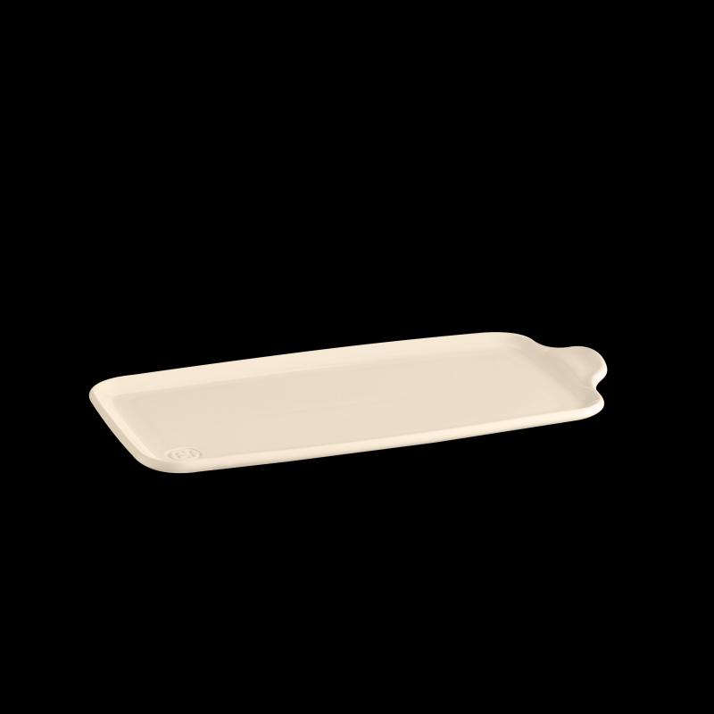 Keramický servírovací tác Aperitivo, 31 x 16 cm, slonová kost