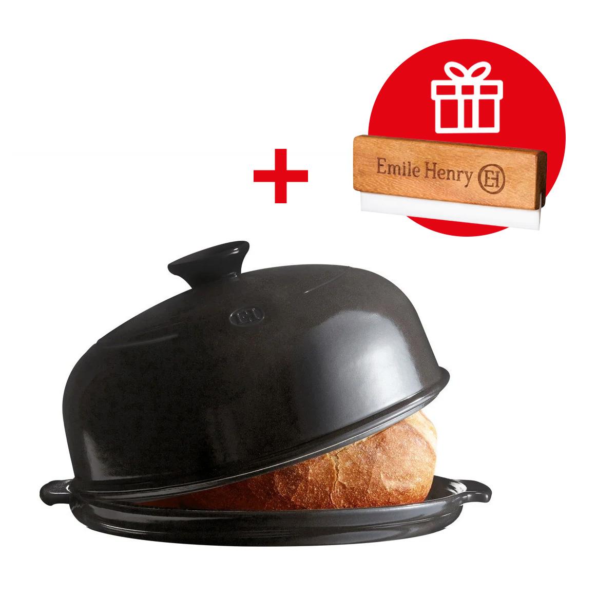 Forma na pečení chleba, pepřová, 4,5 l / Ø 34 cm