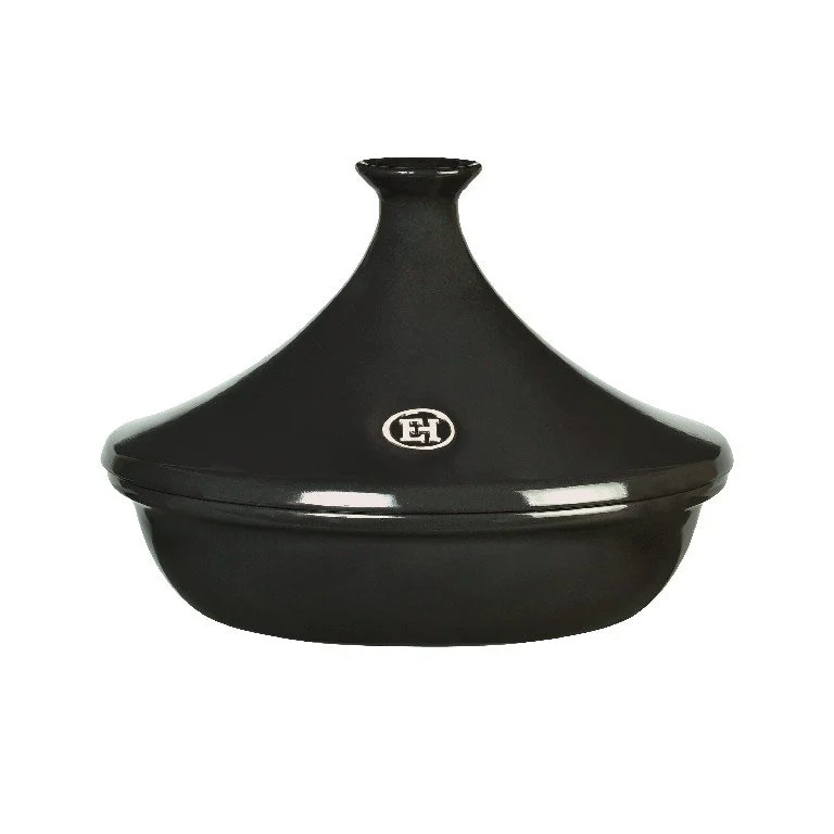Keramický hrnec tajine, Ø 32 cm, pepřová