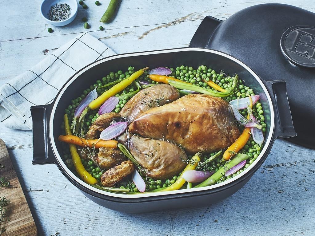 EH E-balení, Delight samopodlévací hrnec oválný s poklicí břidlicová , 4,5l