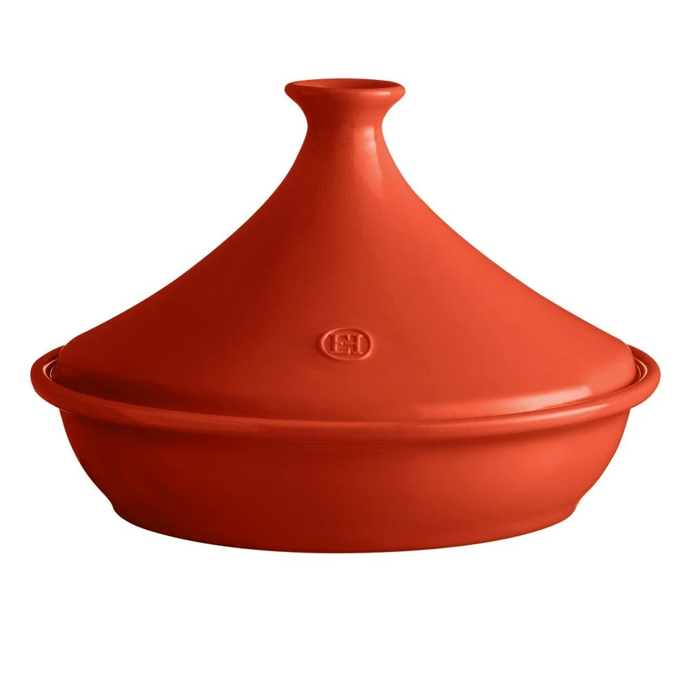 Keramický hrnec tajine Flame Ø 32 cm, červená vlčí mák